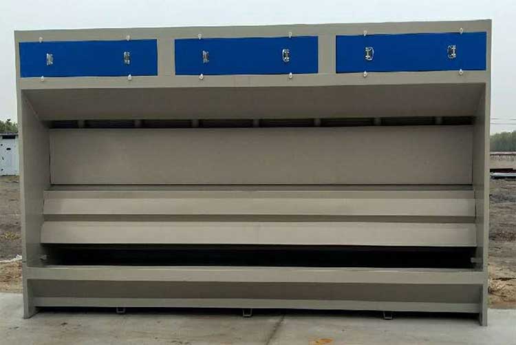 噴漆房水簾柜有什么用?