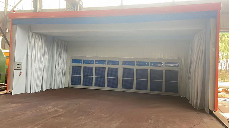 伸縮型噴漆房 伸縮型噴漆房