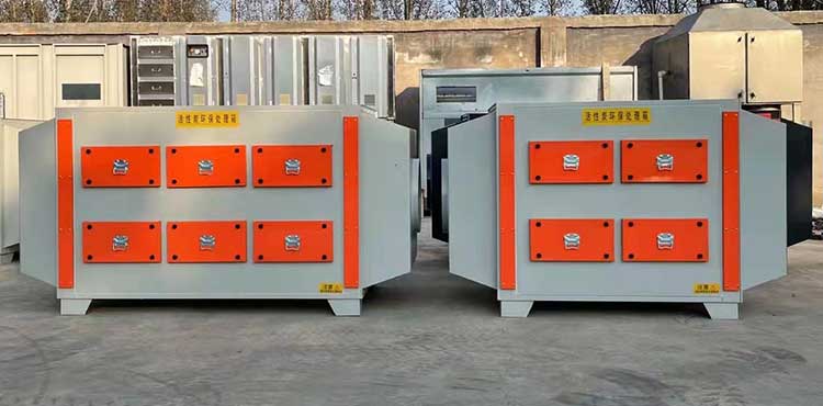 1.5萬風量活性炭吸附設備 1.5萬風量活性炭吸附設備